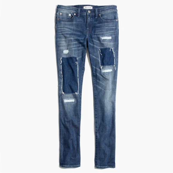 Madewell Denim - MADEWELL Women’s Size 24 Slim Boyjean Destressed Denim Jeans #B7426